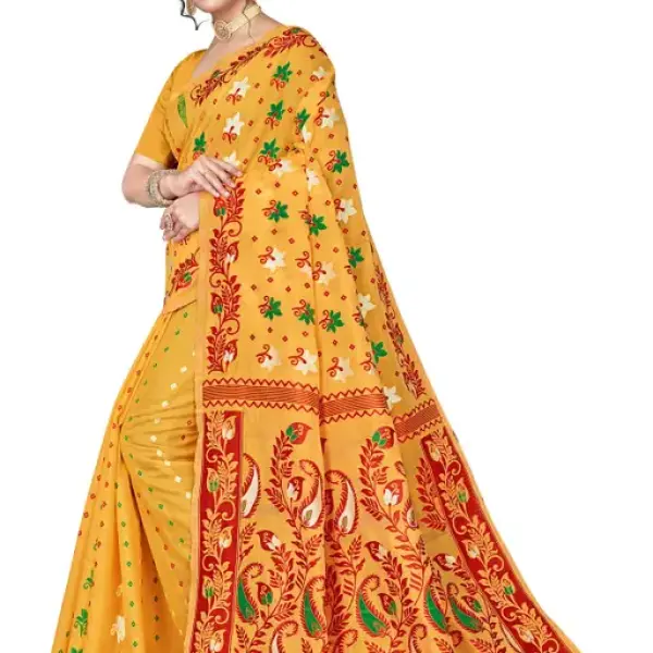 Women's Cotton Silk Blend Saree