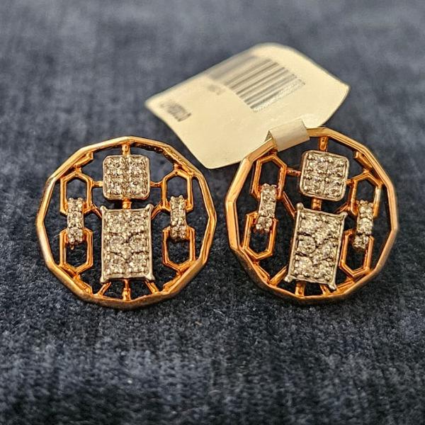 A Unique Dimond Earrings