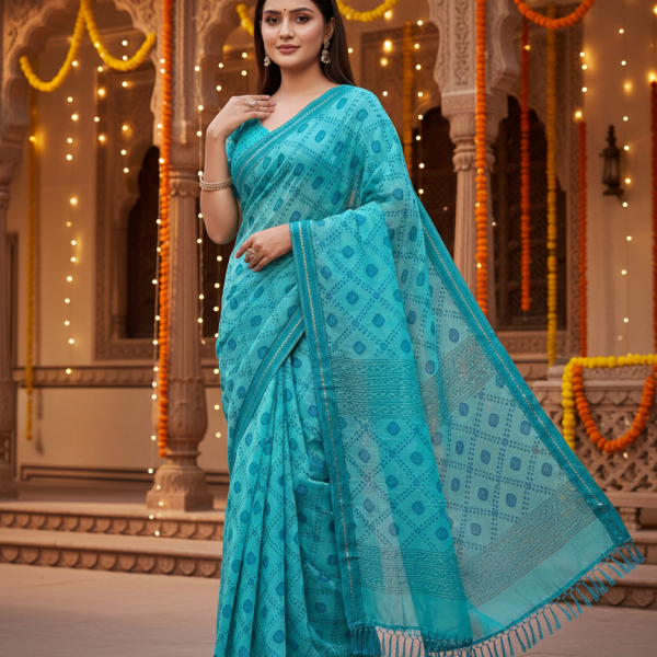 Exclusive Fancy Georgette Saree