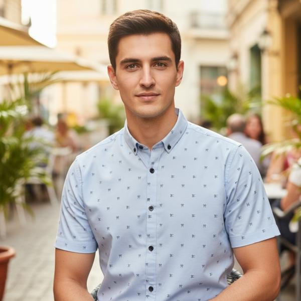 JOHN BERG  MEN'S T-SHIRT