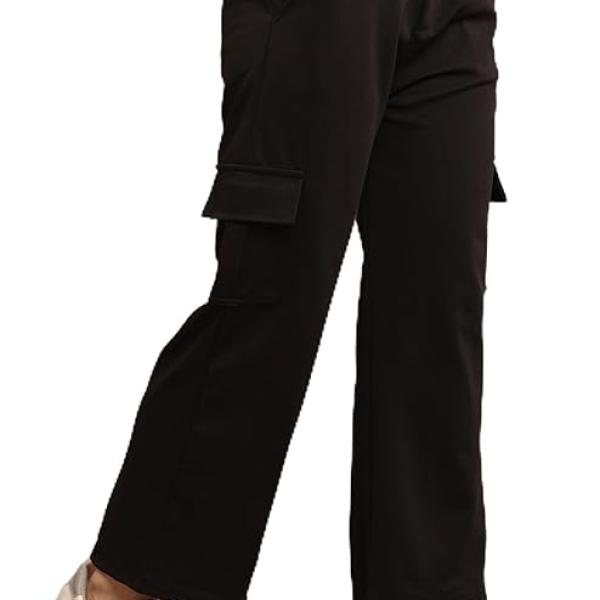 WOMENS SOLID STYLISH CARGO BELL BOUTAM