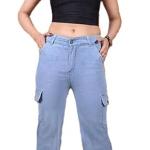 WOMENS SOLID STYLISH CARGO BELL BOUTAM