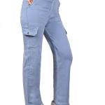 WOMENS SOLID STYLISH CARGO BELL BOUTAM