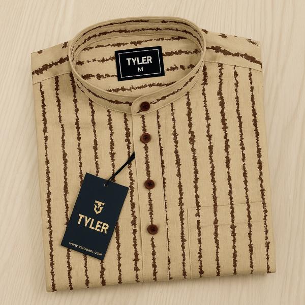 MENS STYLISH PRINTED SHIRT (SINGLE PEICE)