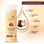 LAFZ Anti-Hairfall  | Onion Seed & Kalonji Shampoo