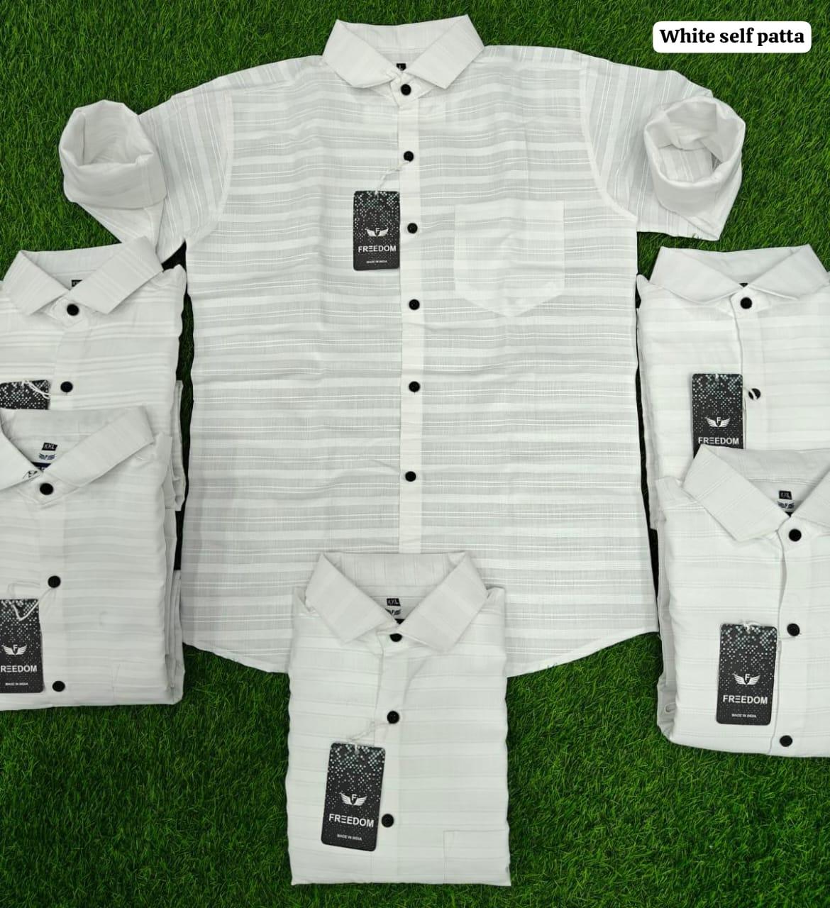Men's Cotton Regular Fit Shirt (SINGLE PEICE)