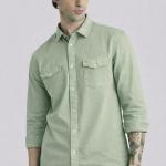 Casual Shirts for Men with Spread Collar, Full Sleeves