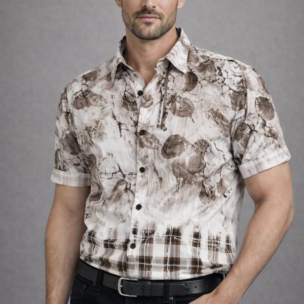 MENS PRINTED SHIRT