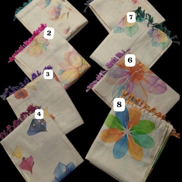 Women's Cotton Printed Saree With Unstitched Blouse Piece