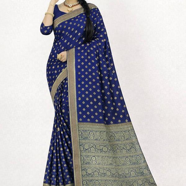 Georgette Printed Sarees for Women with Blouse Piece