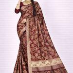 Georgette Printed Sarees for Women with Blouse Piece