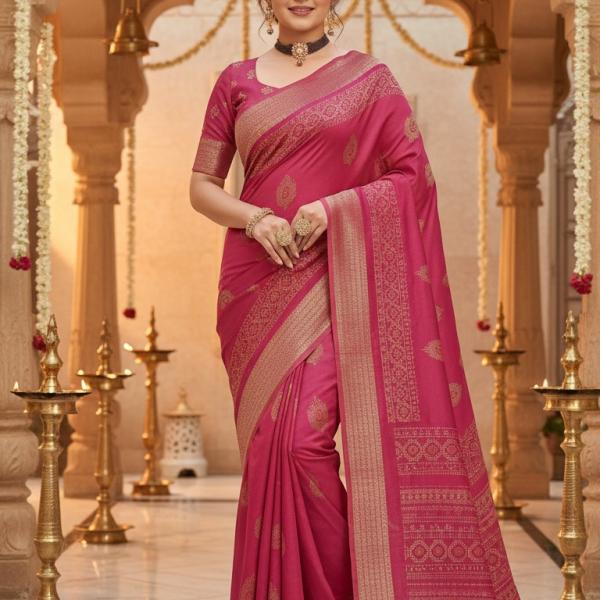 Georgette Printed Sarees for Women with Blouse Piece