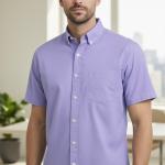 Men's Casual Washed Cotton shirt