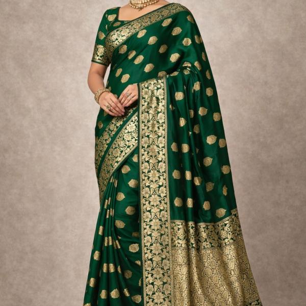 Georgette Printed Sarees for Women with Blouse Piece