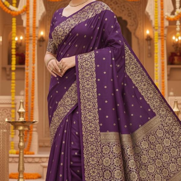women Takshashila Paithani Style Saree