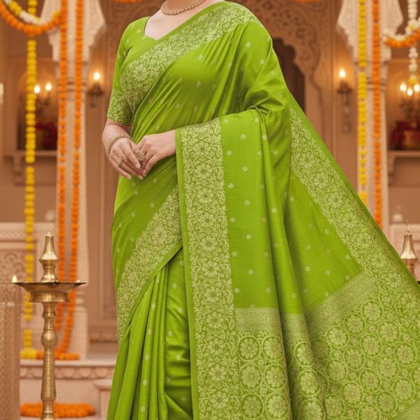women Takshashila Paithani Style Saree