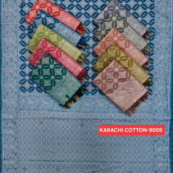 Women's Karachi Cotton Saree
