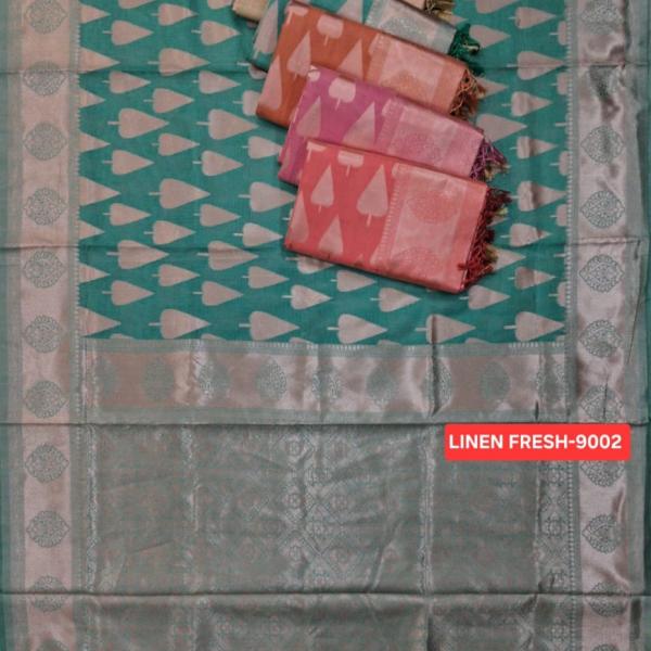 Women's Linen Fresh Saree