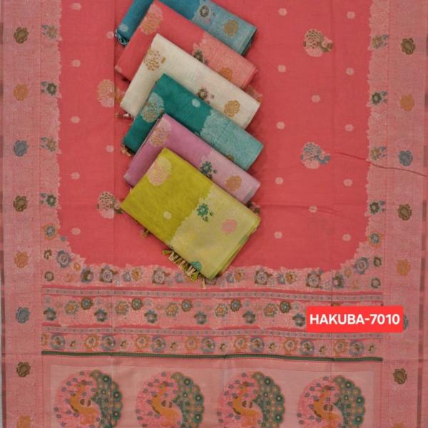 WOMAN HAKUBA SEMI -SILK SAREE