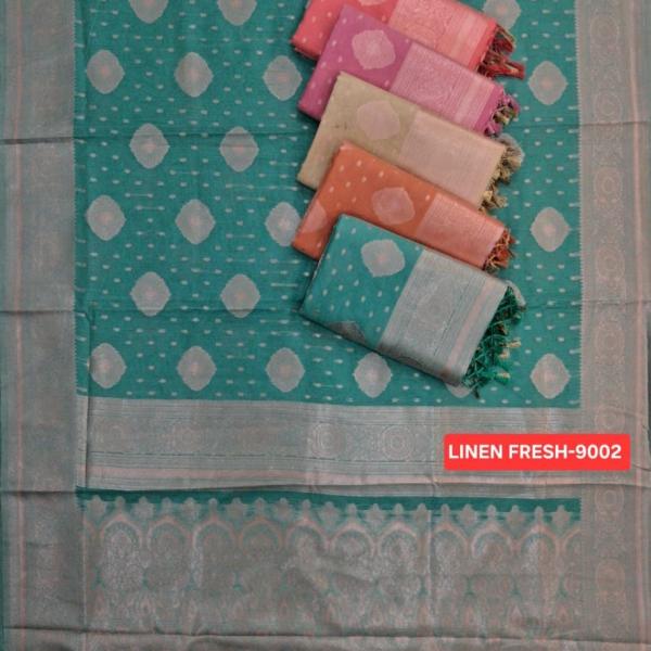 Women's Linen Fresh Saree