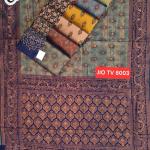 Women's Banarasi Silk Blend Zari Woven Work With Tussles Saree