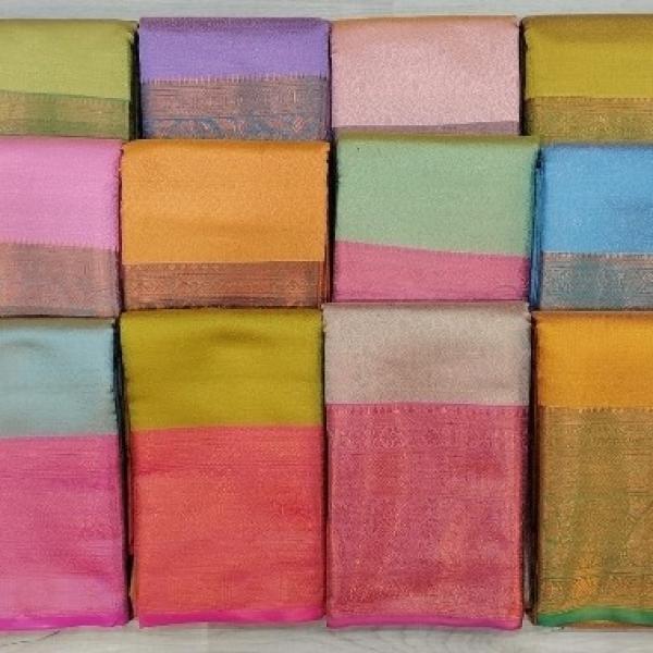 woman soft  cotton silk sarees