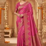 Women's Banarasi Saree Pure Kanjivaram Silk Saree Soft