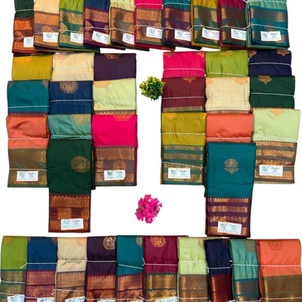 CHANDERI KASHVI SILK SAREE