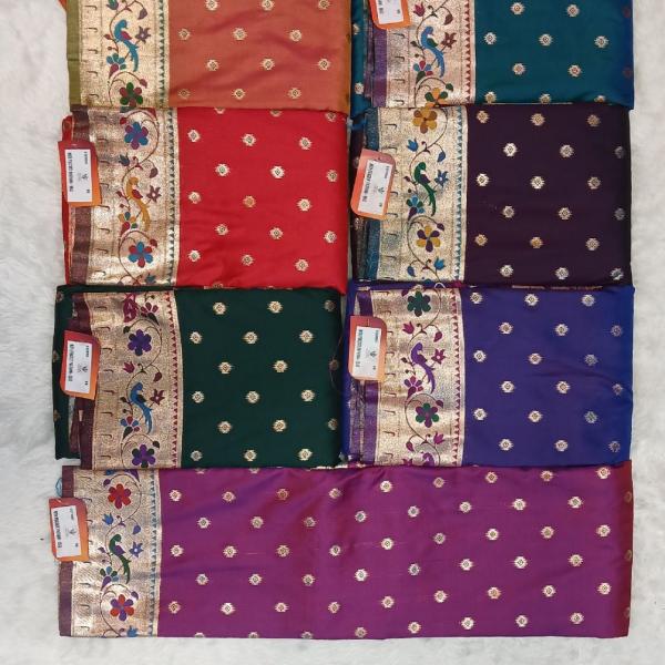 Women's PEACOCK PAITHANI rich  saree