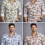 Premium Men's Stylish Check Shirt-Regular Fit