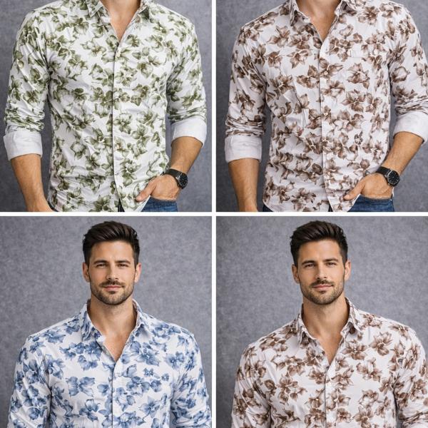 Premium Men's Stylish Check Shirt-Regular Fit