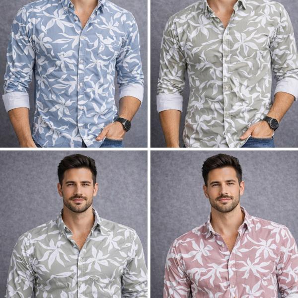 Premium Men's Stylish Check Shirt-Regular Fit