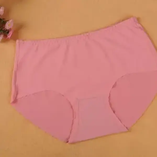 Women Cotton Silk Seamless Panty Combo Set