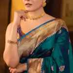  Banarasi Lichi Silk Jecqurd Saree