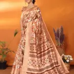 SSC Women's Art Silk Printed Saree