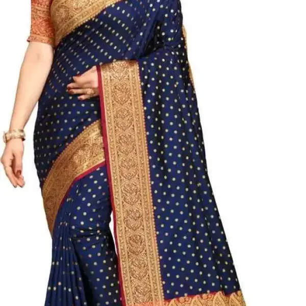  Banarasi Banarasi Silk Green Jacquard Saree