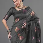   Banarasi Silk Saree With Blouse Piece Style Saree