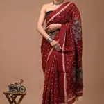 FANCY COTTON MULMUL SAREE