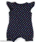Baby Black Cotton Sleep Suit Romper Body Jumpsuti Body Suit for Boys and Girls Set