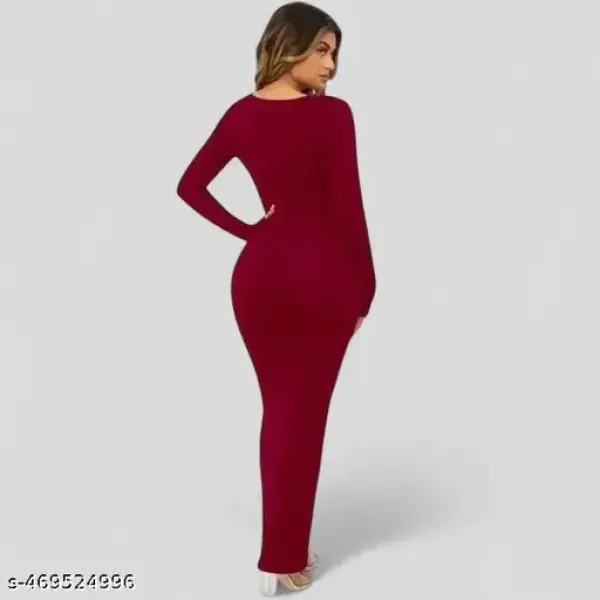 MARUN PARTYWEAR DRESS