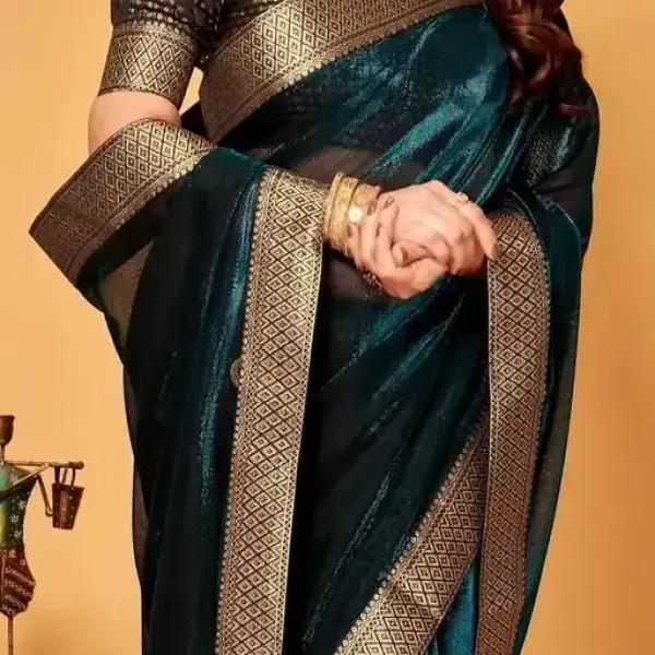  Embellished Italian Silk Party Wear Bollywood Saree
