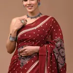  FANCY COTTON MULMUL SAREE
