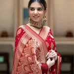  Woven BanarasiSilk Jacquard Saree