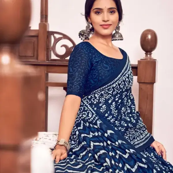 Printed Cotton Saree
