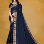  JAY AMBEY FABRICS NEW PARTY WEAR DESIGNER SAREE