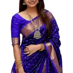  Tradional Partyware Banarasi Silk Saree
