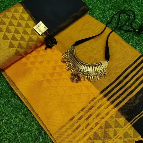Cotton silk handloom