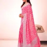  New Arrival Latest Georgette Printed Saree