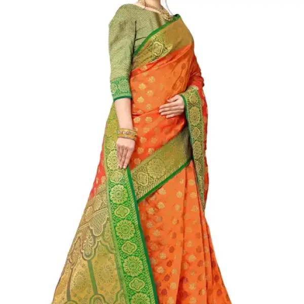 Women's banarasi silk saree