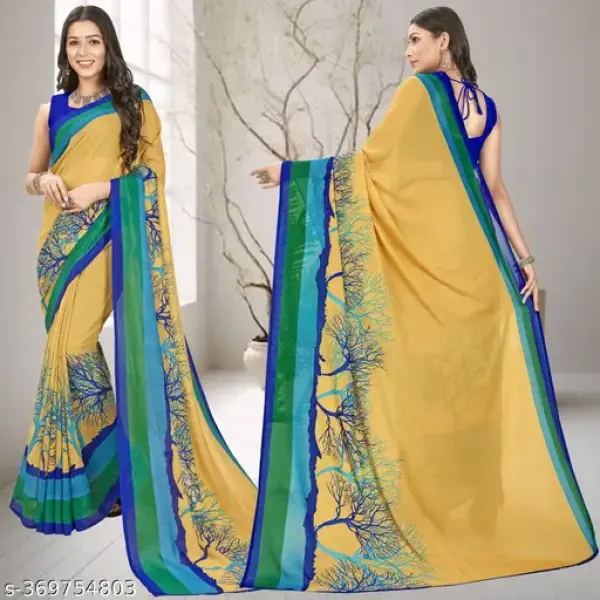  Anand Sarees Printed georgette Saree